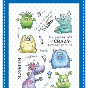 Monster Cuties Clear Stamps