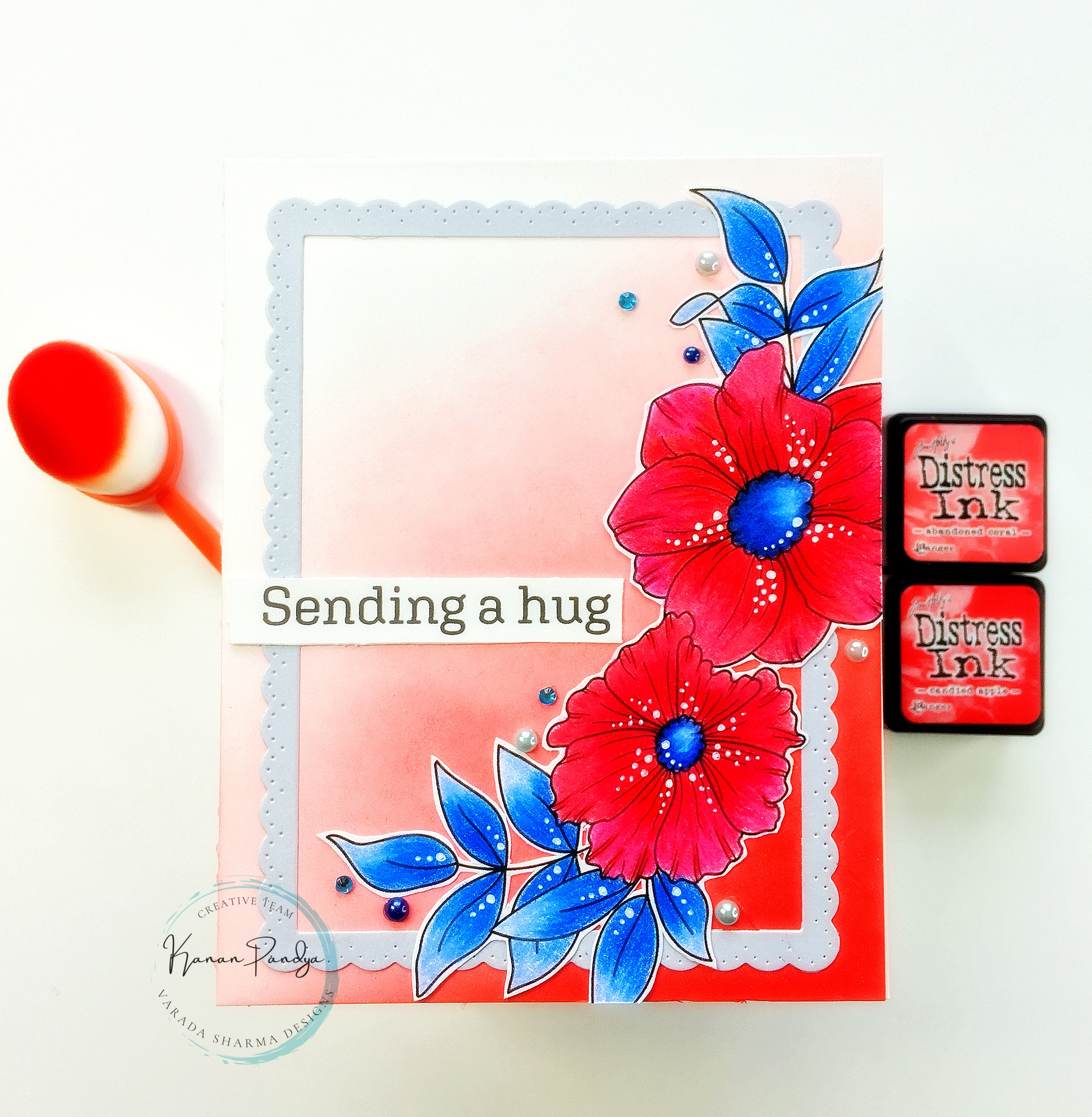 Sending Hug – Varada Sharma Designs.
